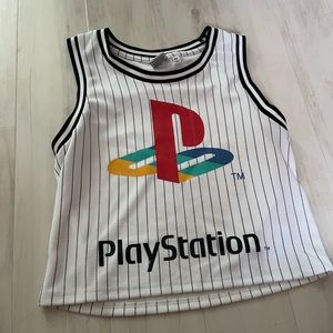 Play station jersey tank top